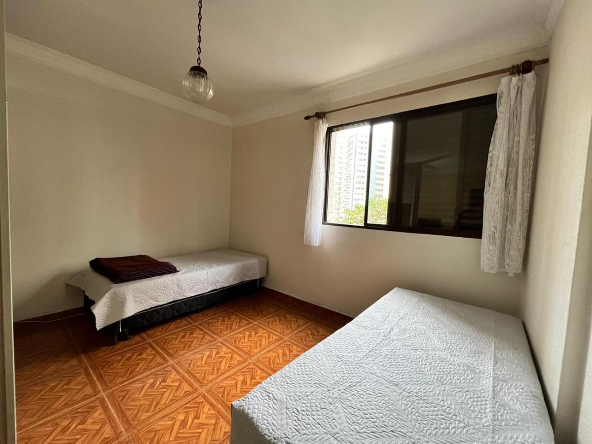 Sala Living Proximo A Praia Apartment Santos  Bagian luar foto