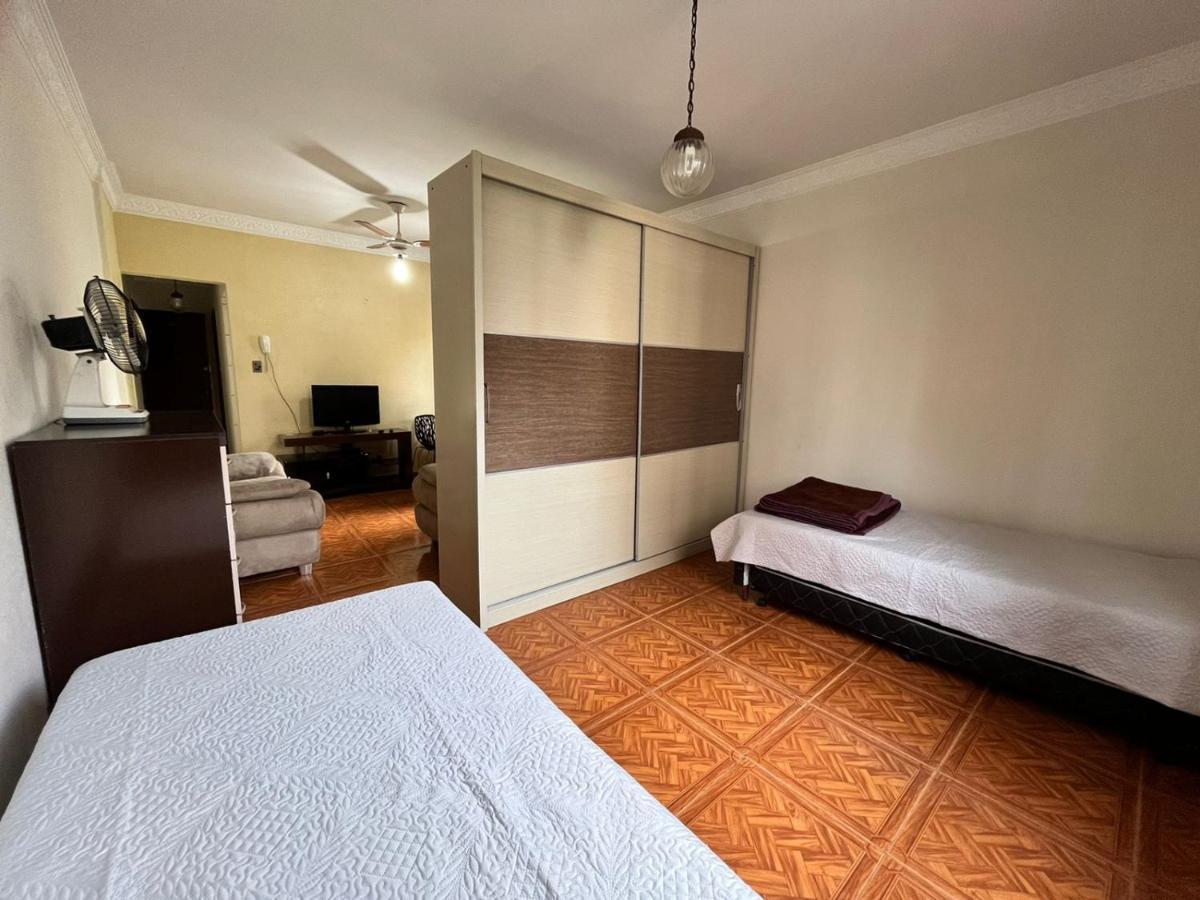 Sala Living Proximo A Praia Apartment Santos  Bagian luar foto