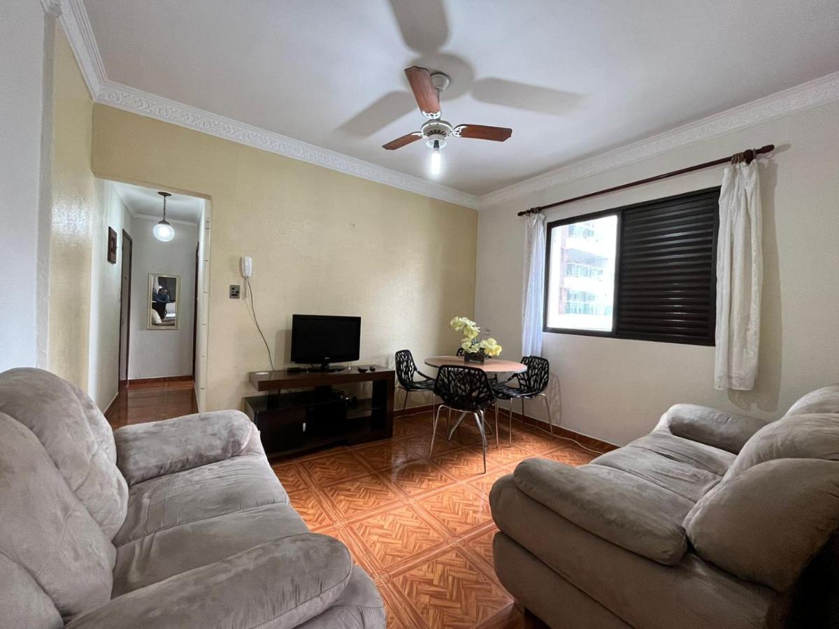 Sala Living Proximo A Praia Apartment Santos  Bagian luar foto